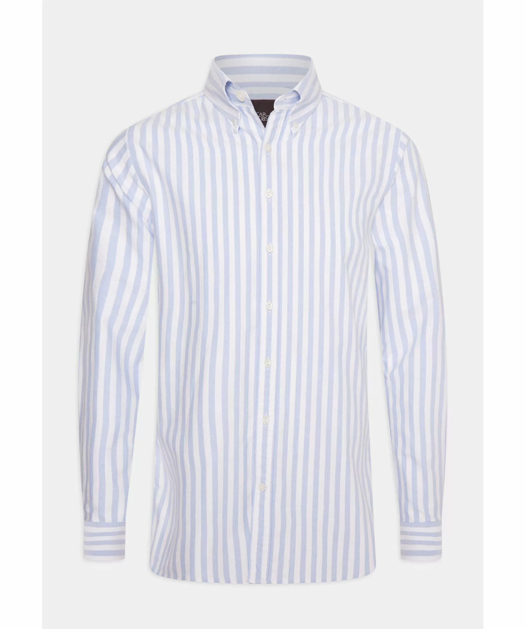 Oscar Jacobson Skjortor^Reg Fit Striped Oxford