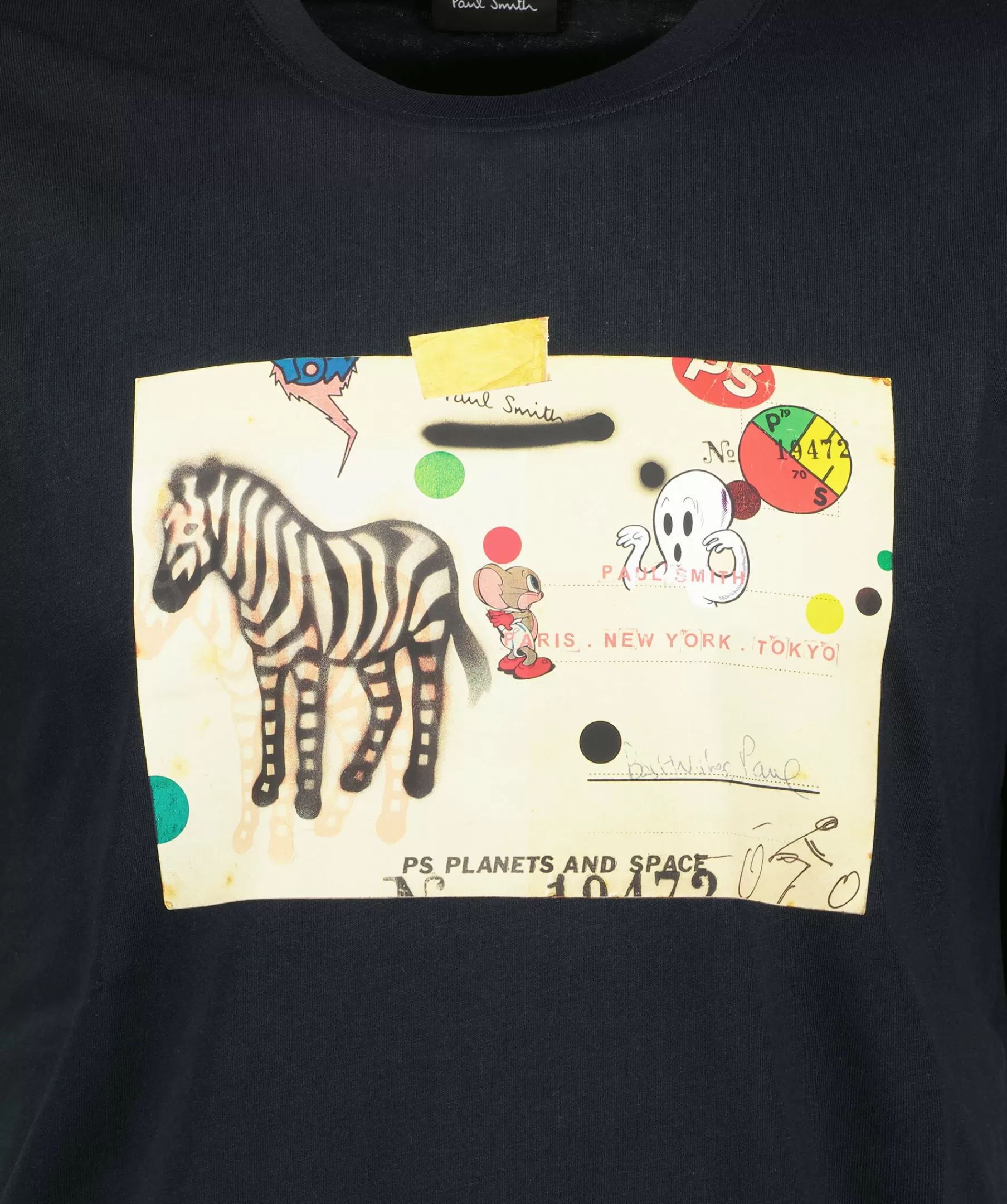 PS Paul Smith T-Shirts^Reg Fit Tshirt Zebra Card