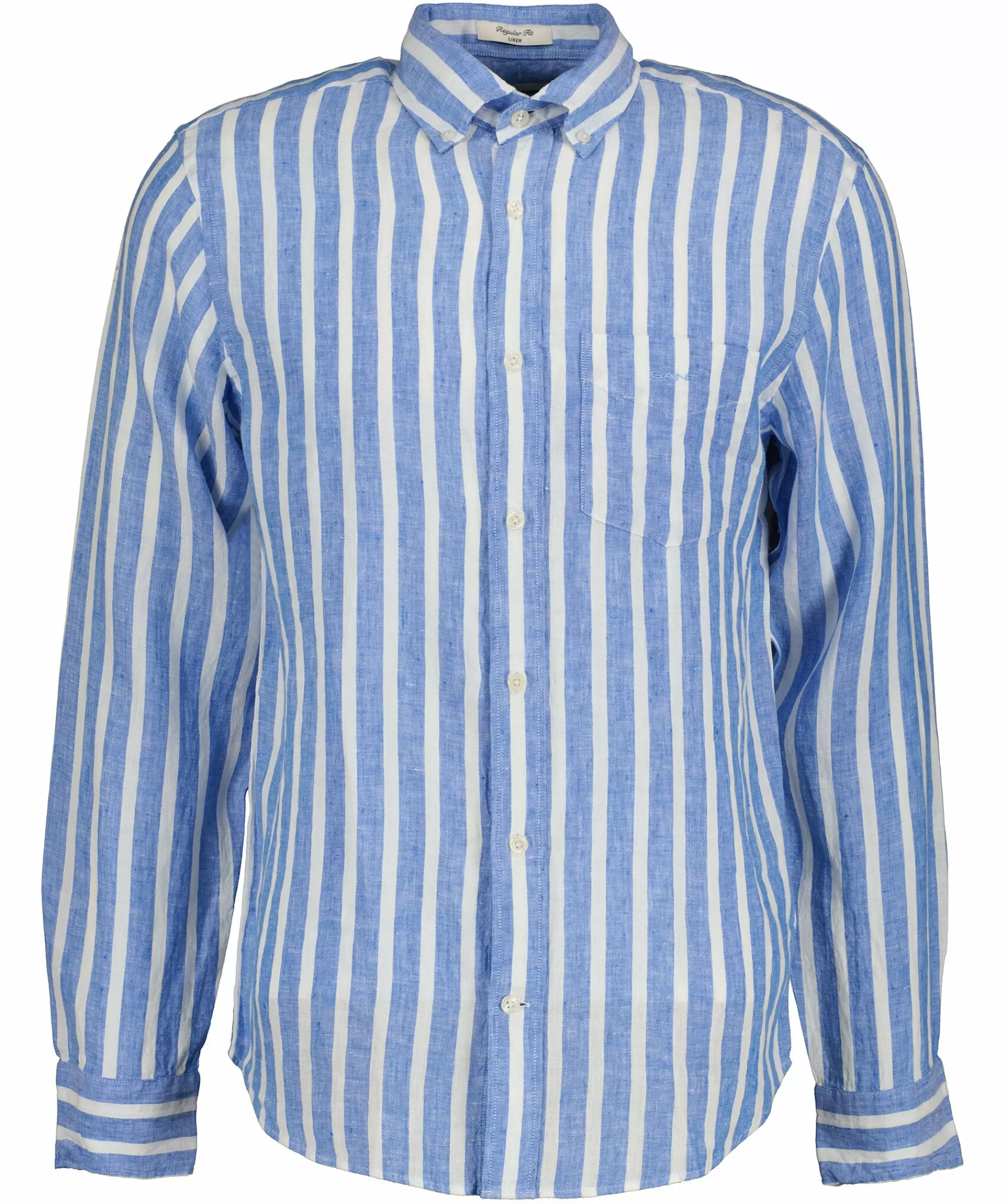 Gant Skjortor^Reg Linen Wide Stripe