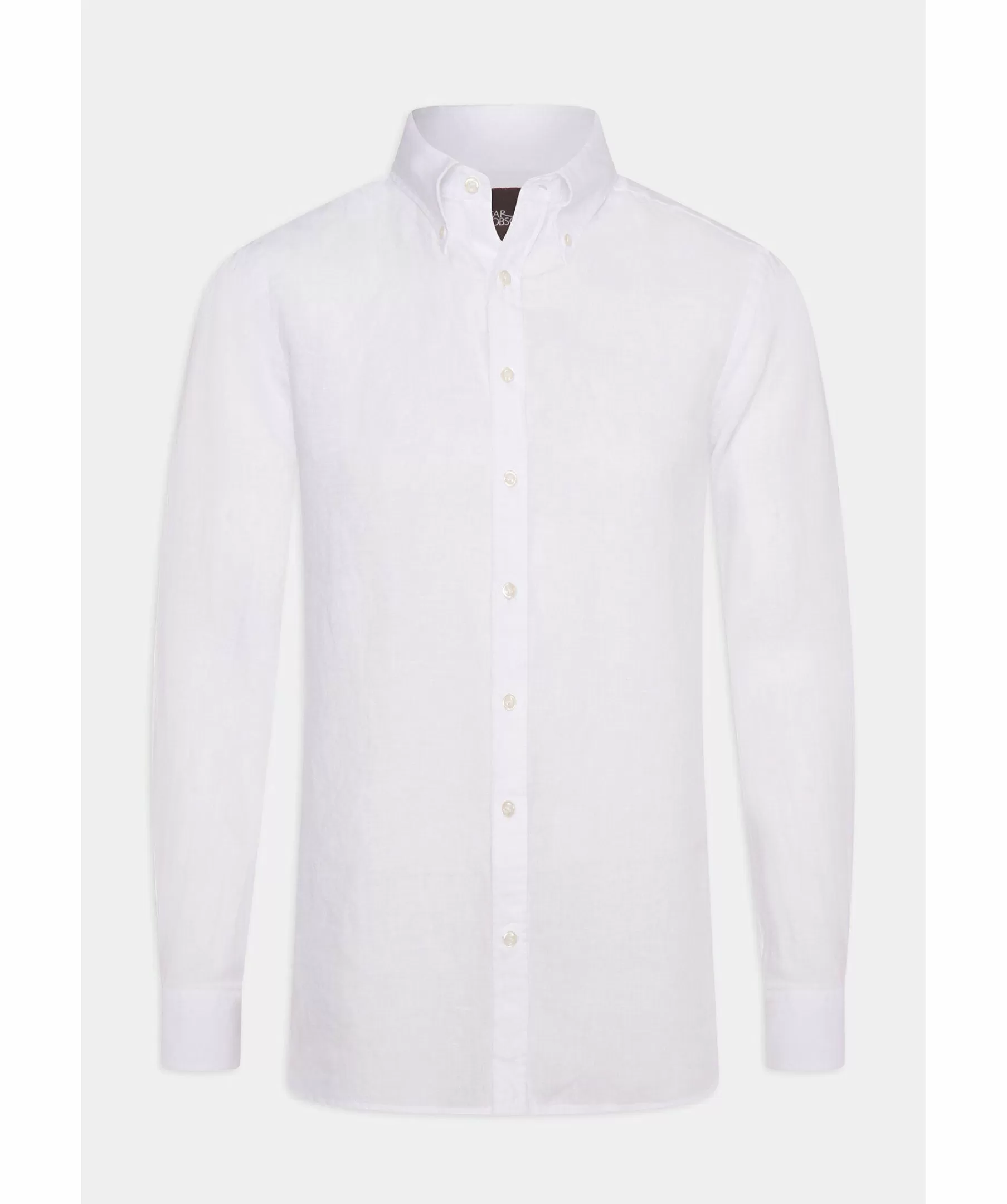 Oscar Jacobson Skjortor^Regular Fit Linen Shirt