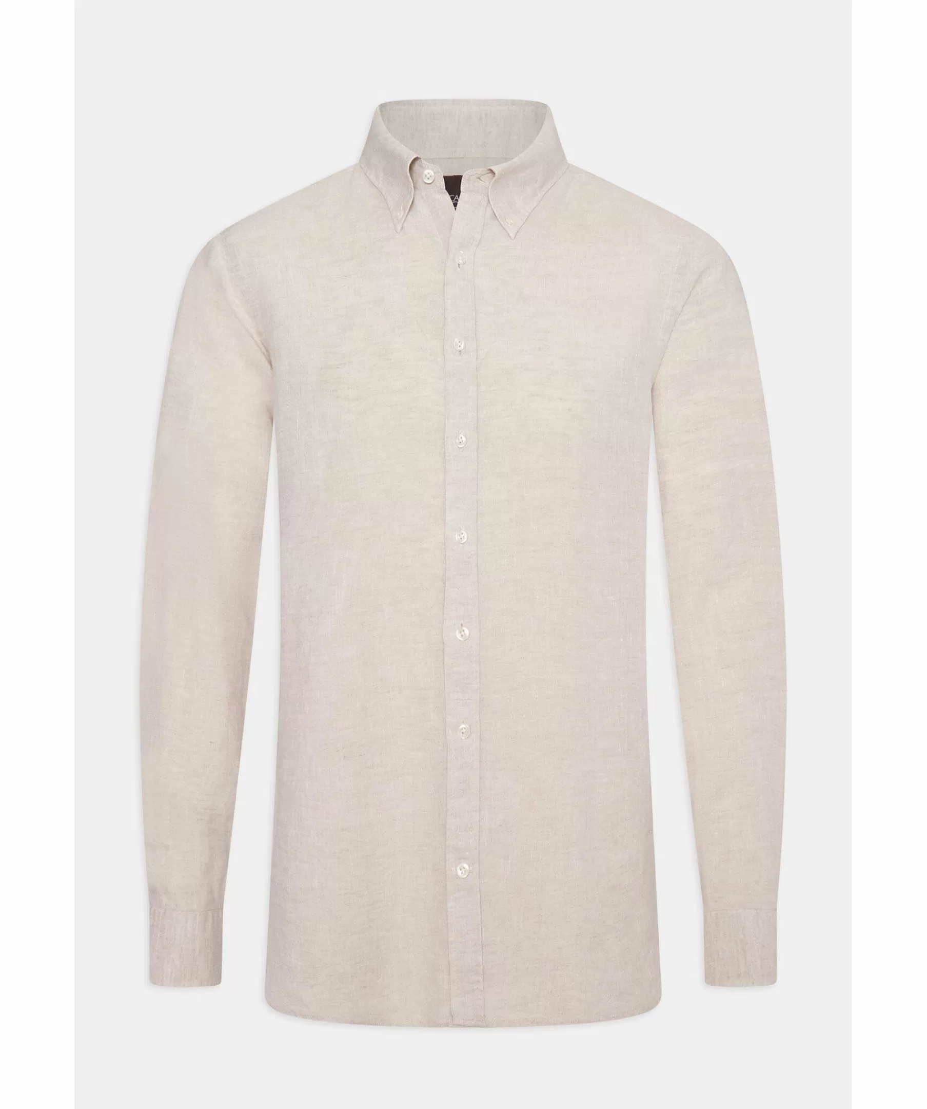 Oscar Jacobson Skjortor^Regular Fit Linen Shirt