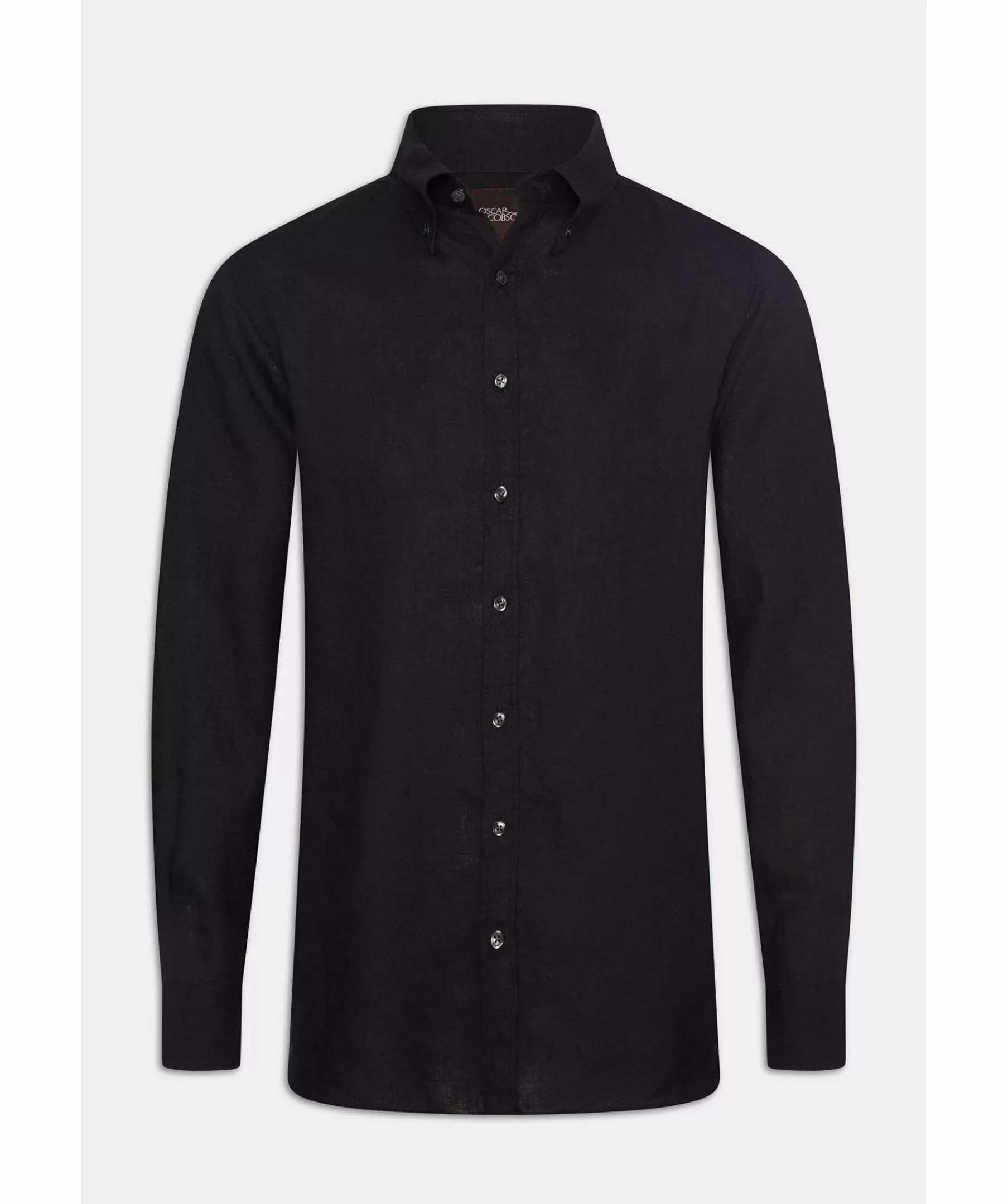 Oscar Jacobson Skjortor^Regular Fit Linen Shirt