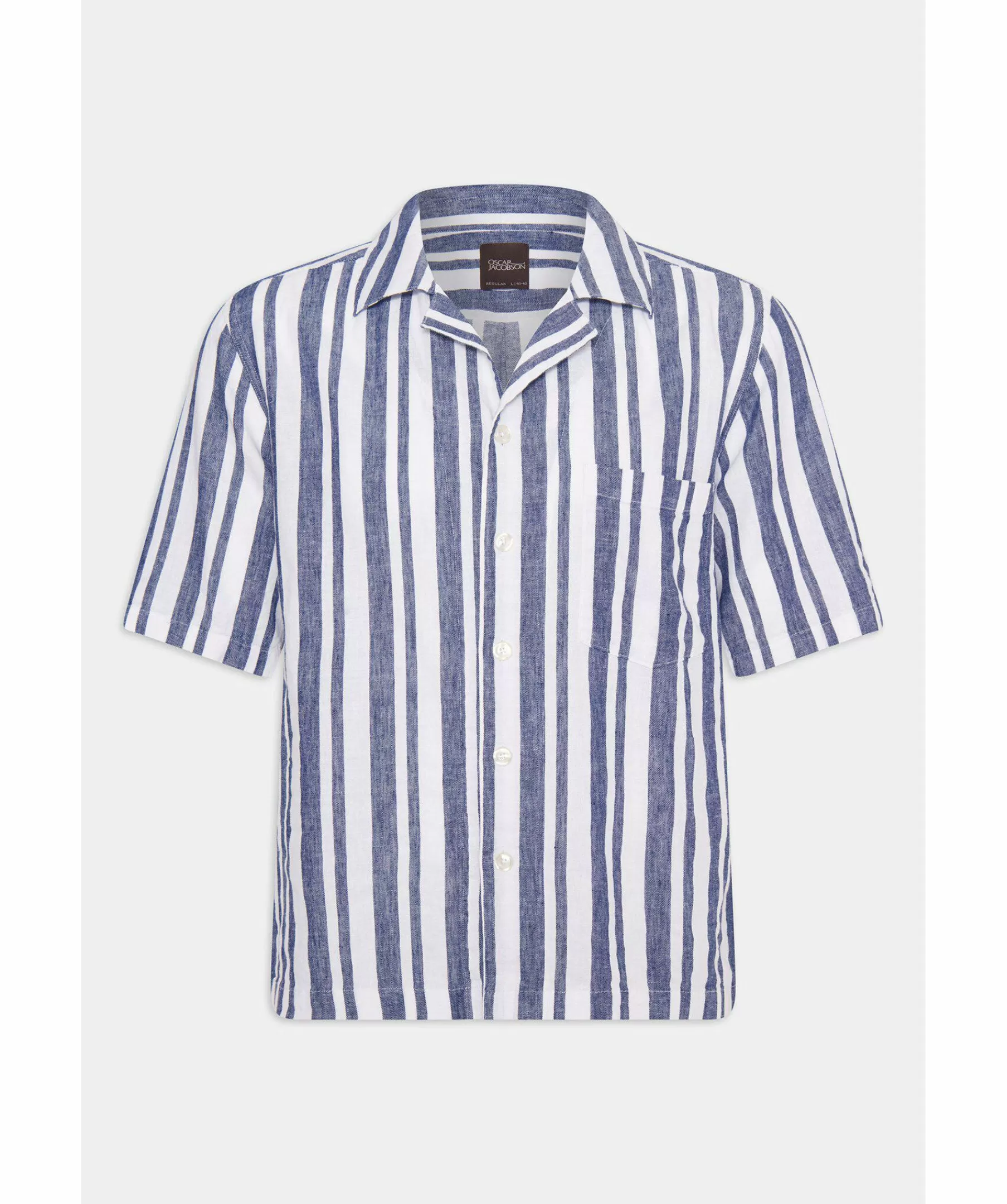 Oscar Jacobson Skjortor^Reugular Fit Short Sleeve