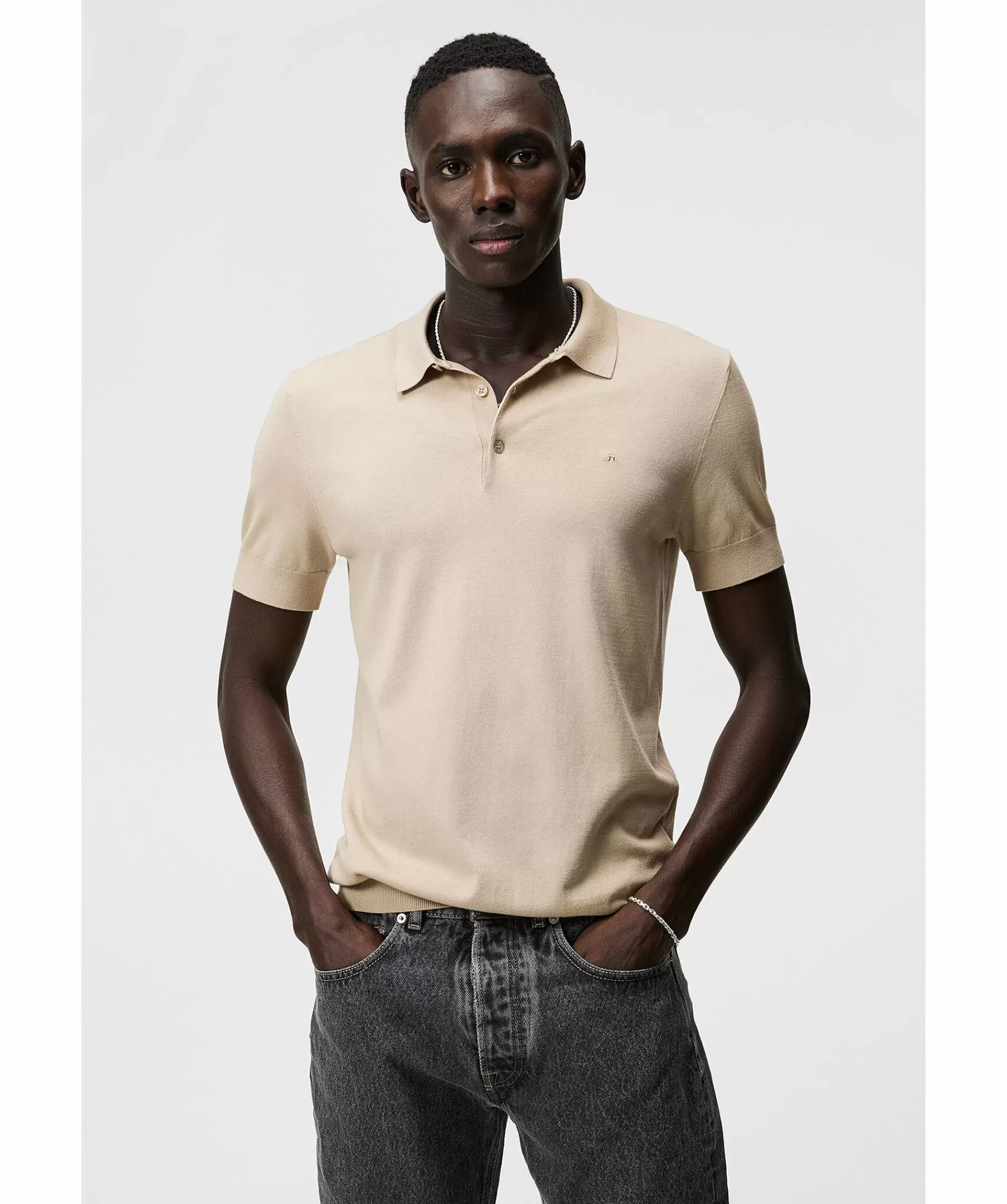 J Lindeberg Pikétröjor^Ridge Silk Polo