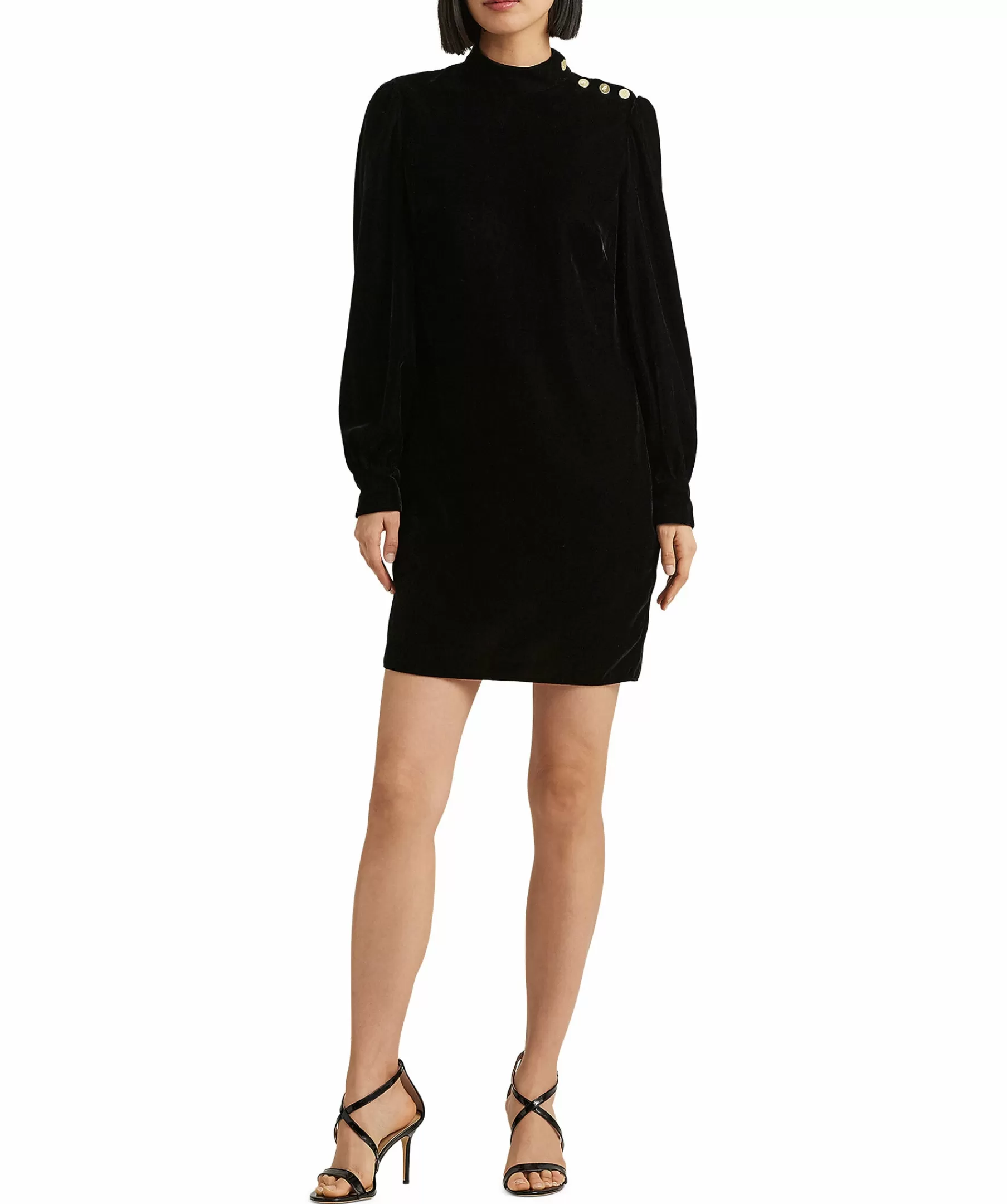 Lauren Ralph Lauren Klänningar^Risette Velvet Dress