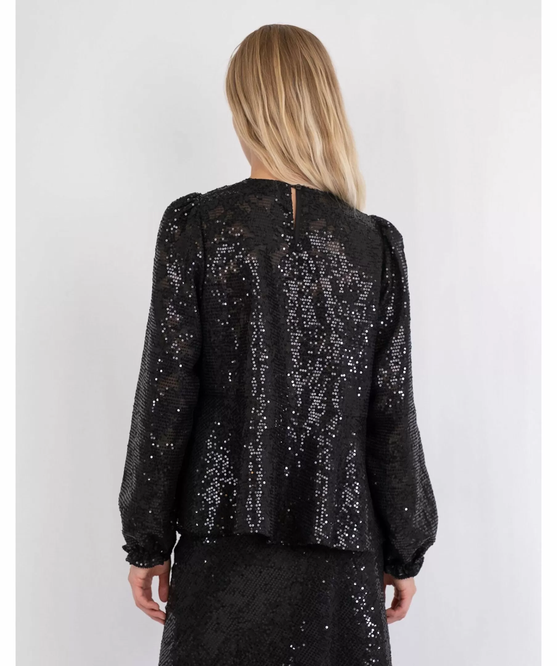 Neo Noir Blusar^Rizzo Sequins Blouse