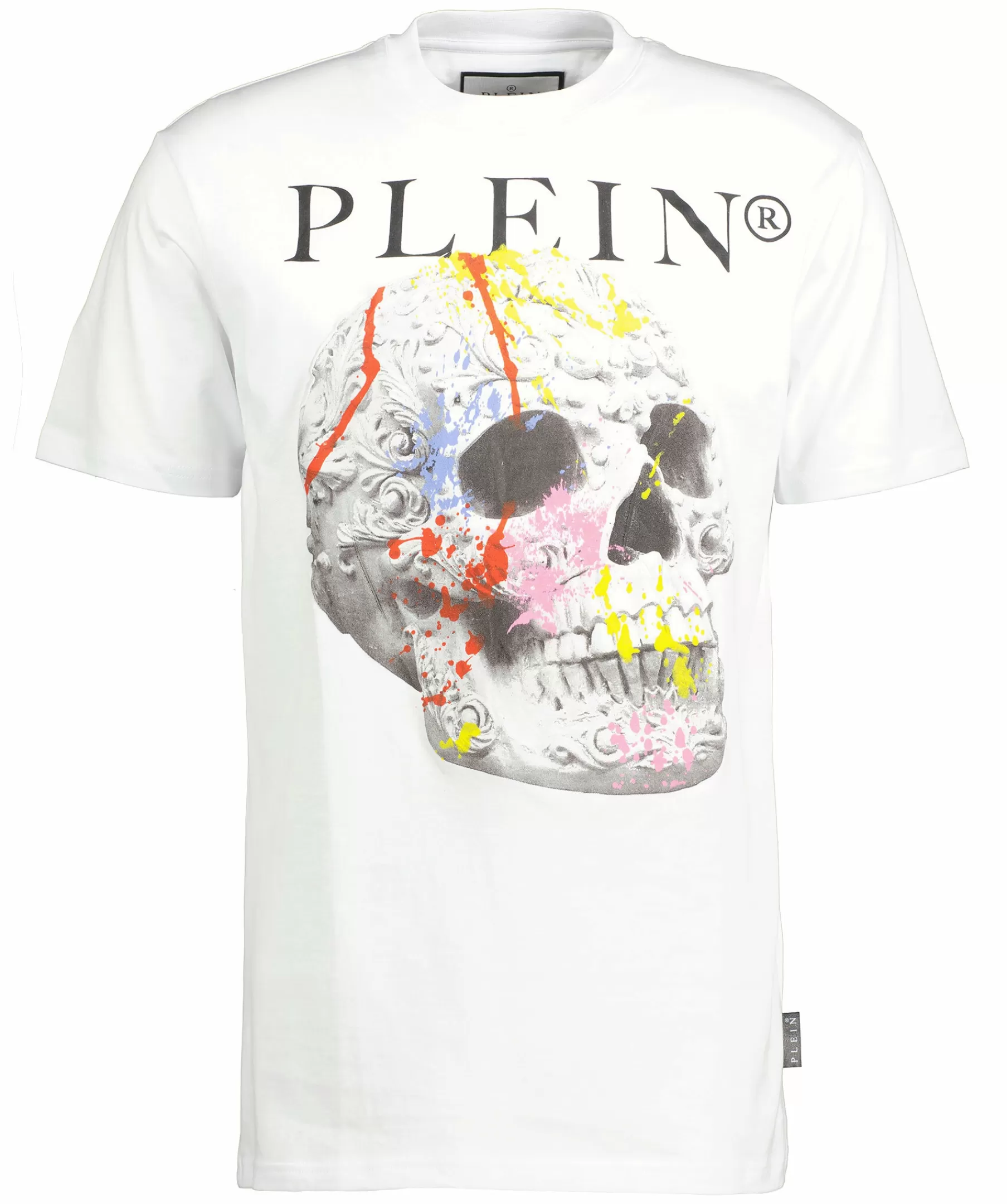 Philipp Plein T-Shirts^Round Neck Tee Skull