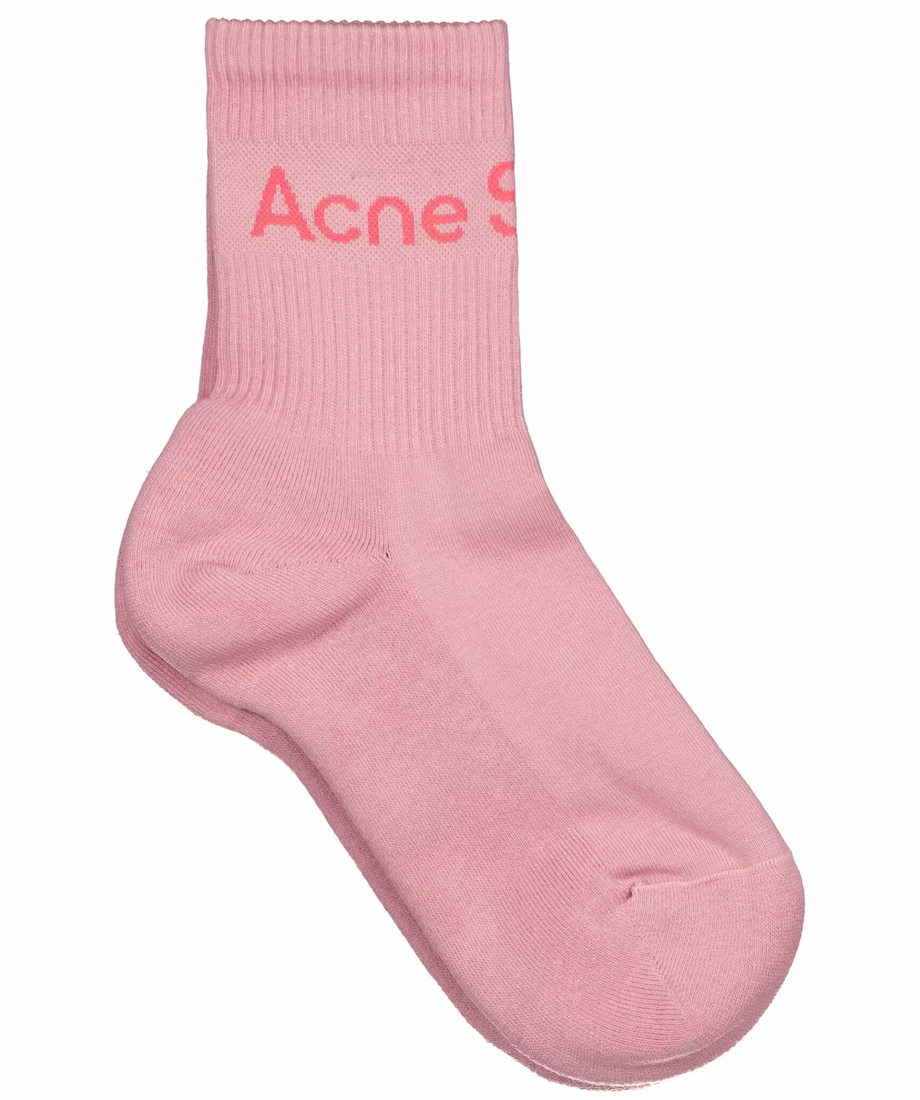 Acne Studios Underkläder^Short Rib Logo Sock