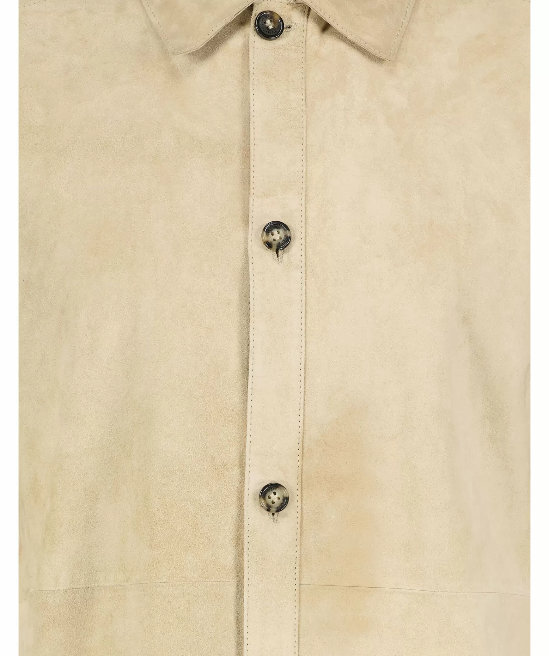 J Lindeberg Overshirts^Shorty Ss Suede Shirt