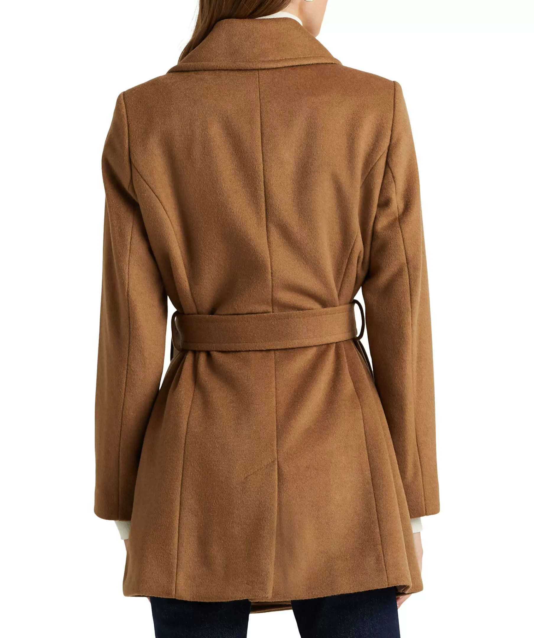 Lauren Ralph Lauren Kappor^Shot Wrap Wool Coat