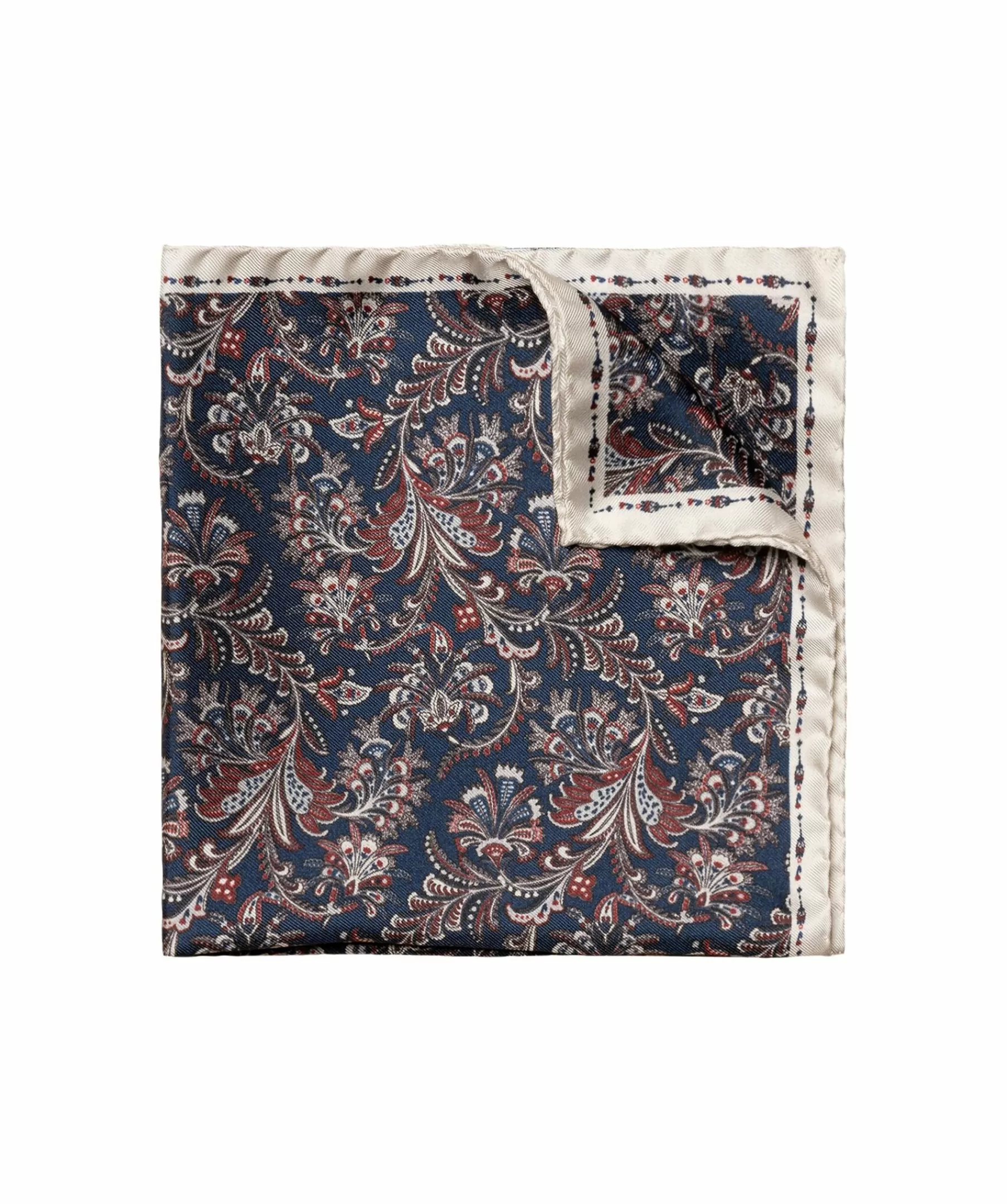 Eton Nasdukar^Silk Twill Pocket Square