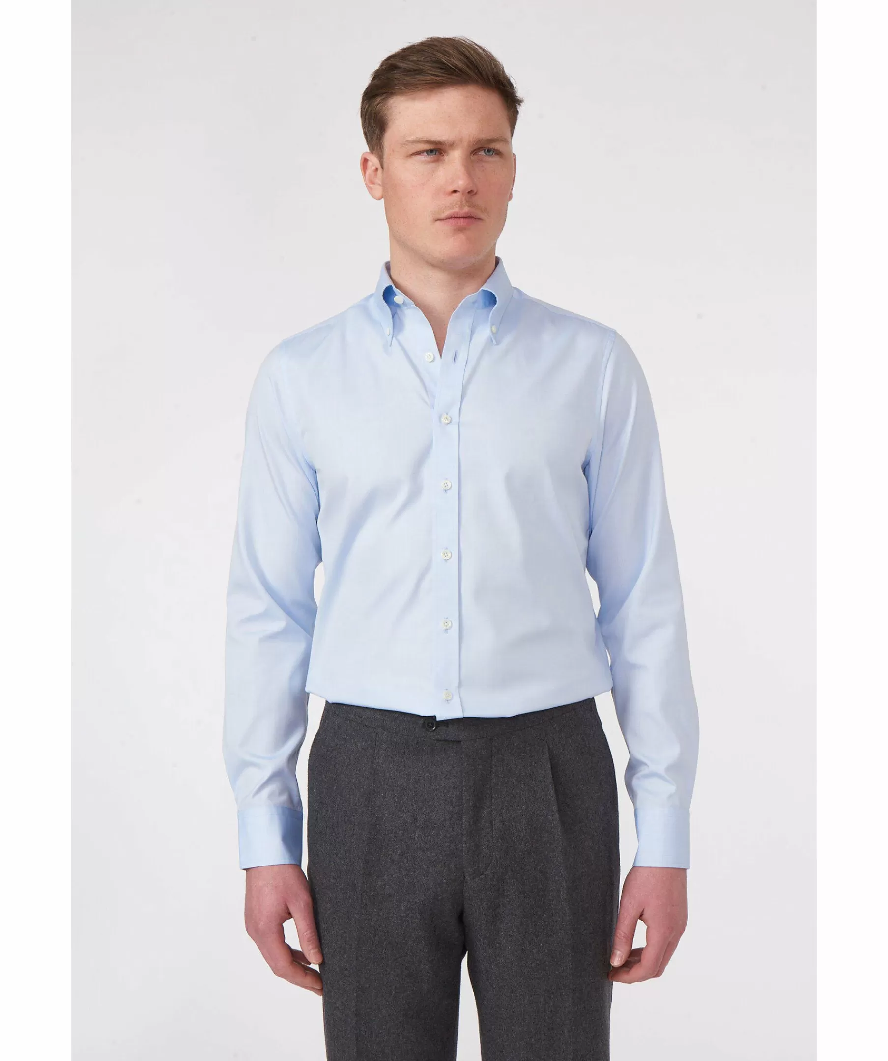 Oscar Jacobson Skjortor^Slim Fit Bd Ppo Shirt