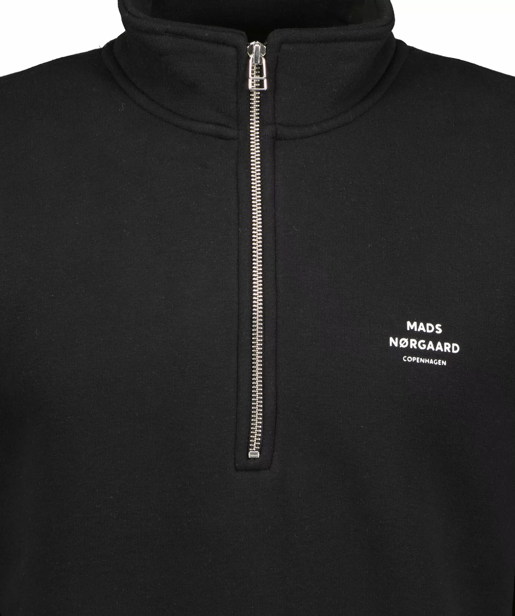 Mads Nørgaard Tröjor & Hoodies^Standard Halfzip Logo