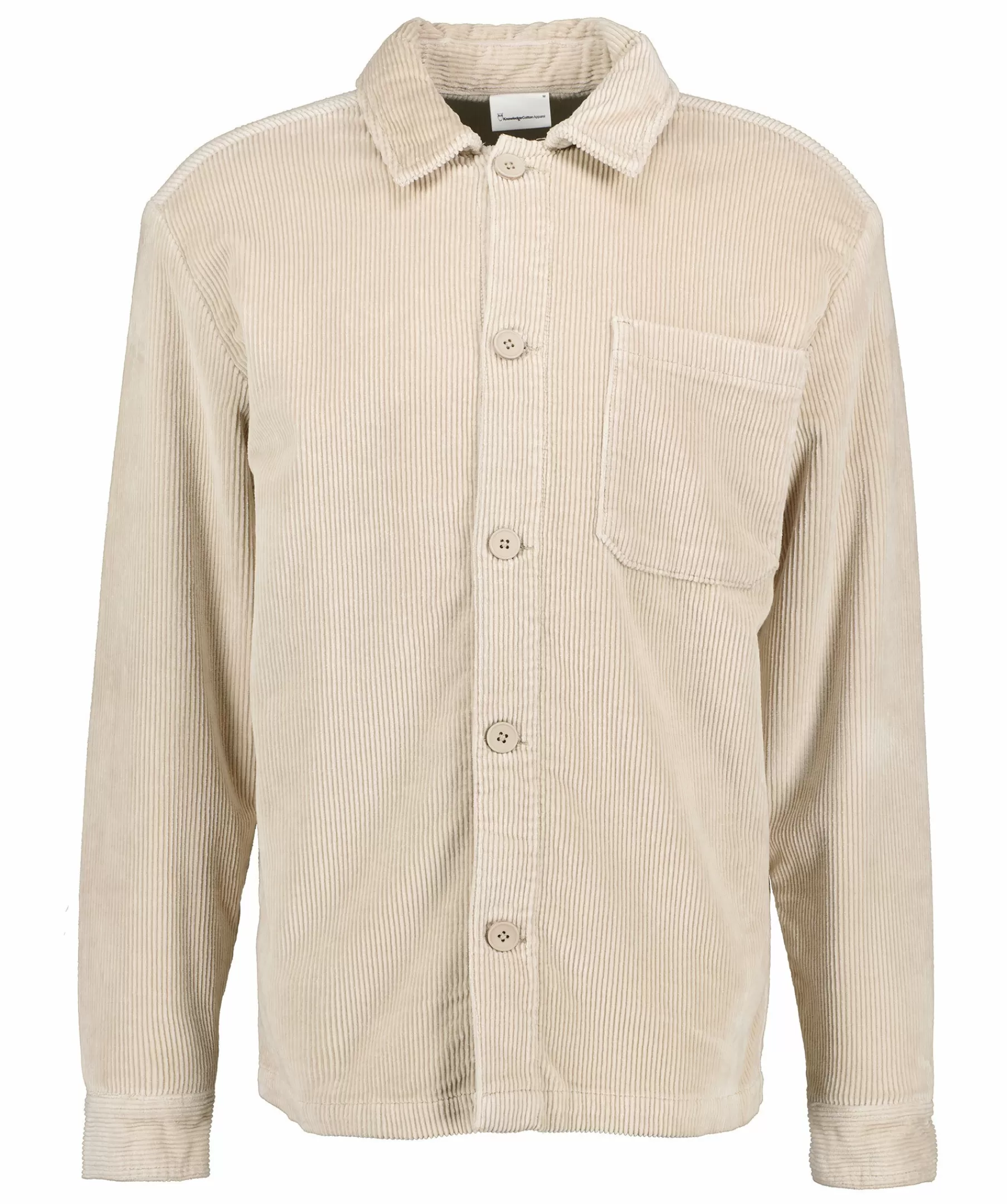 Knowledge cotton Overshirts^Stretched 8-Wales Cord