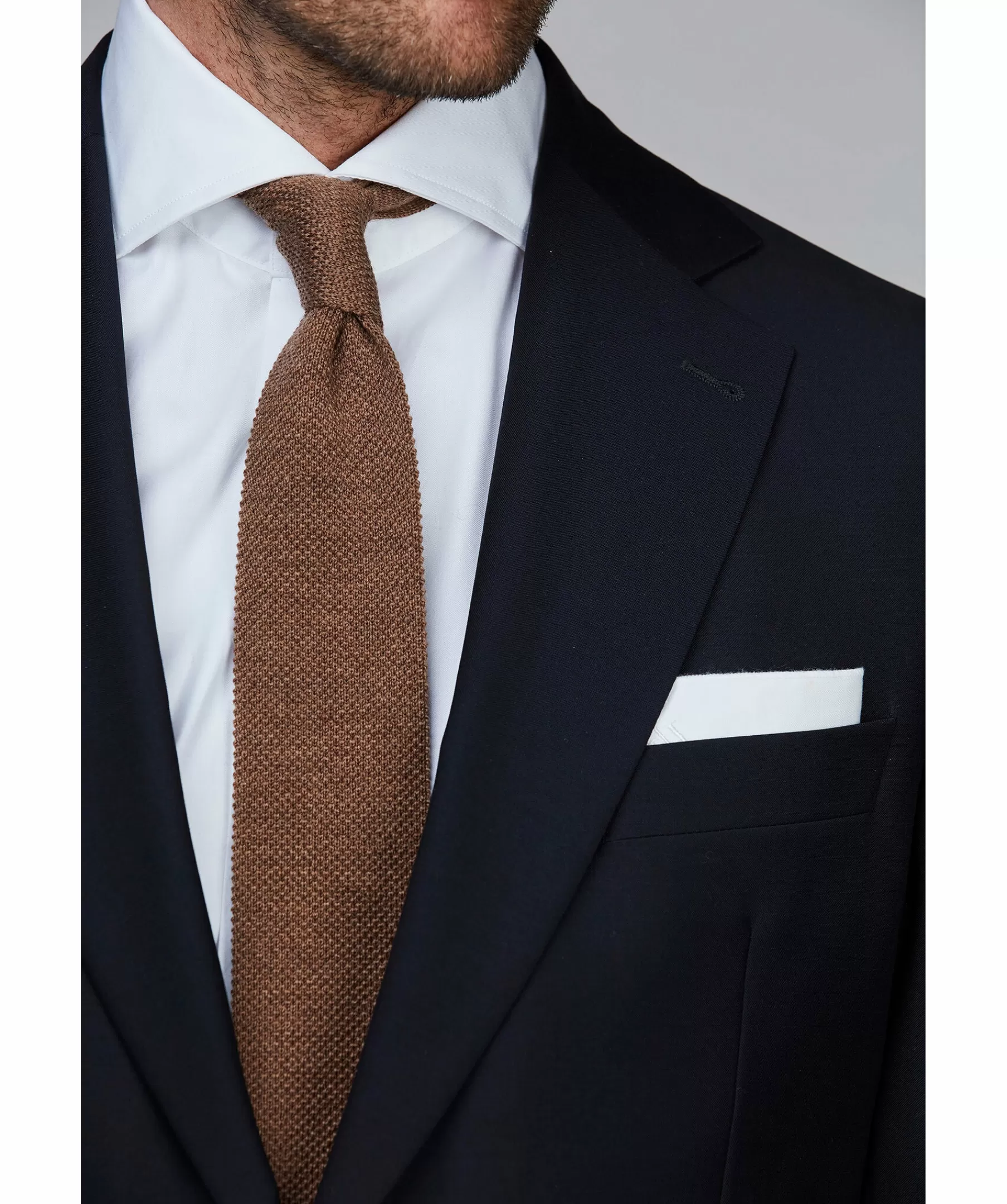 Hansen & Jacob Slipsar^Structure Knit Tie