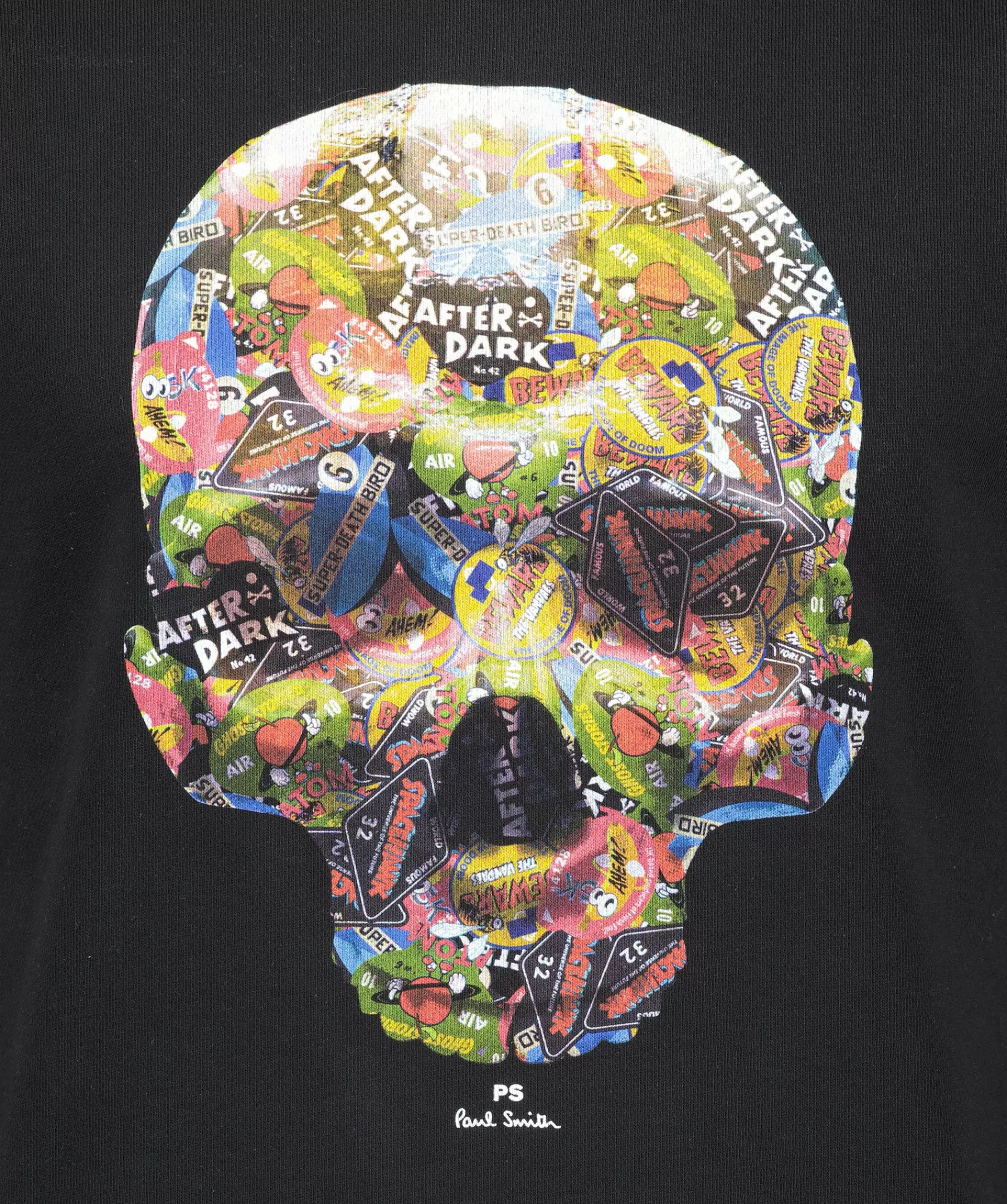 PS Paul Smith Tröjor & Hoodies^Sweatshirt Sticker Skull