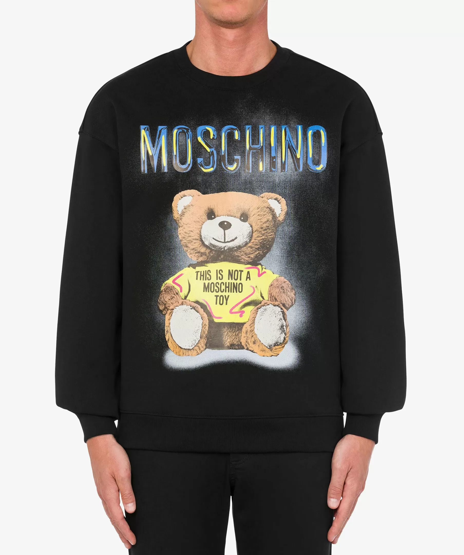 Moschino Tröjor & Hoodies^Teddy Bear Sweatshirt