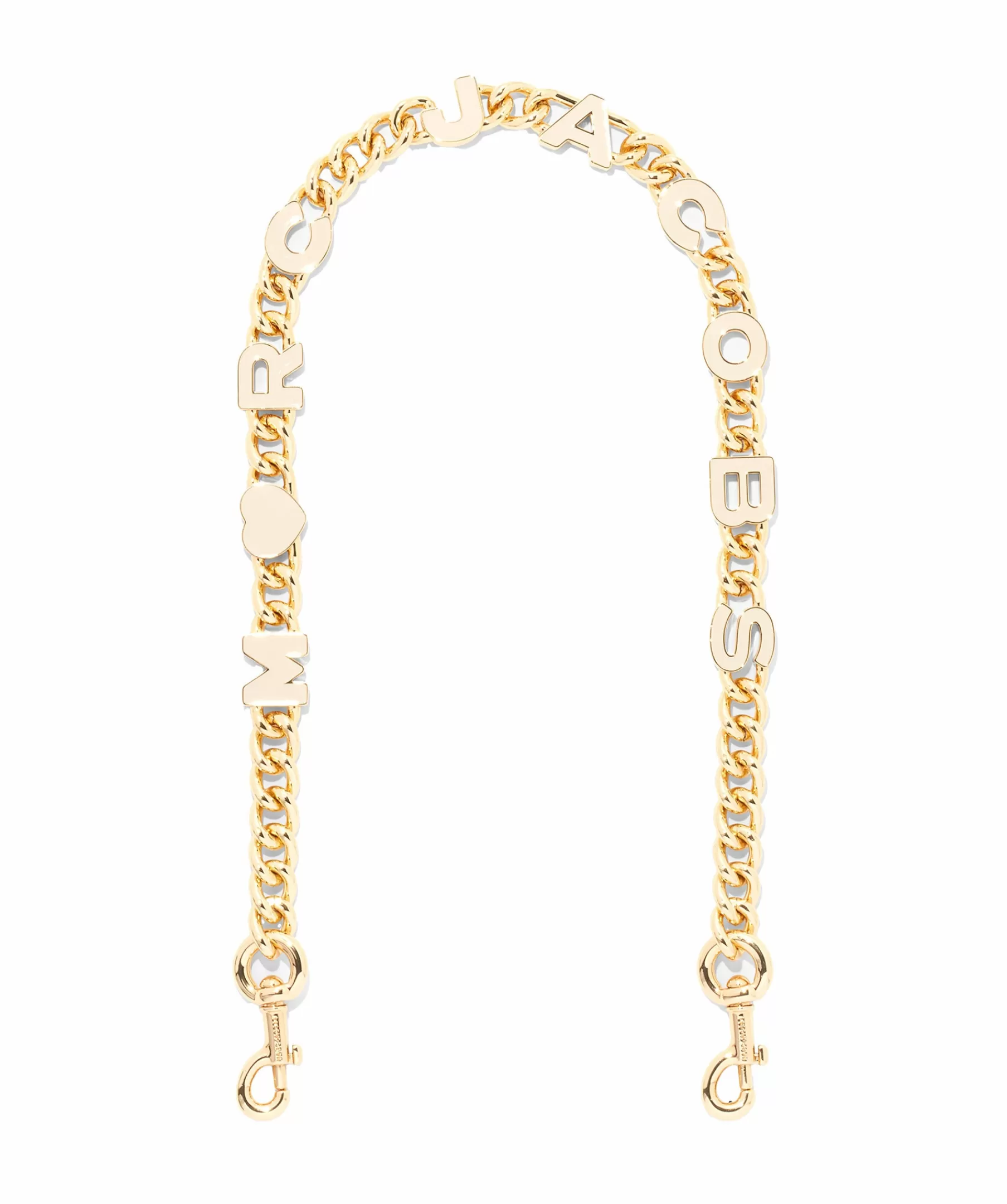 Marc Jacobs Axelremsvaska^The Heart Chain Strap