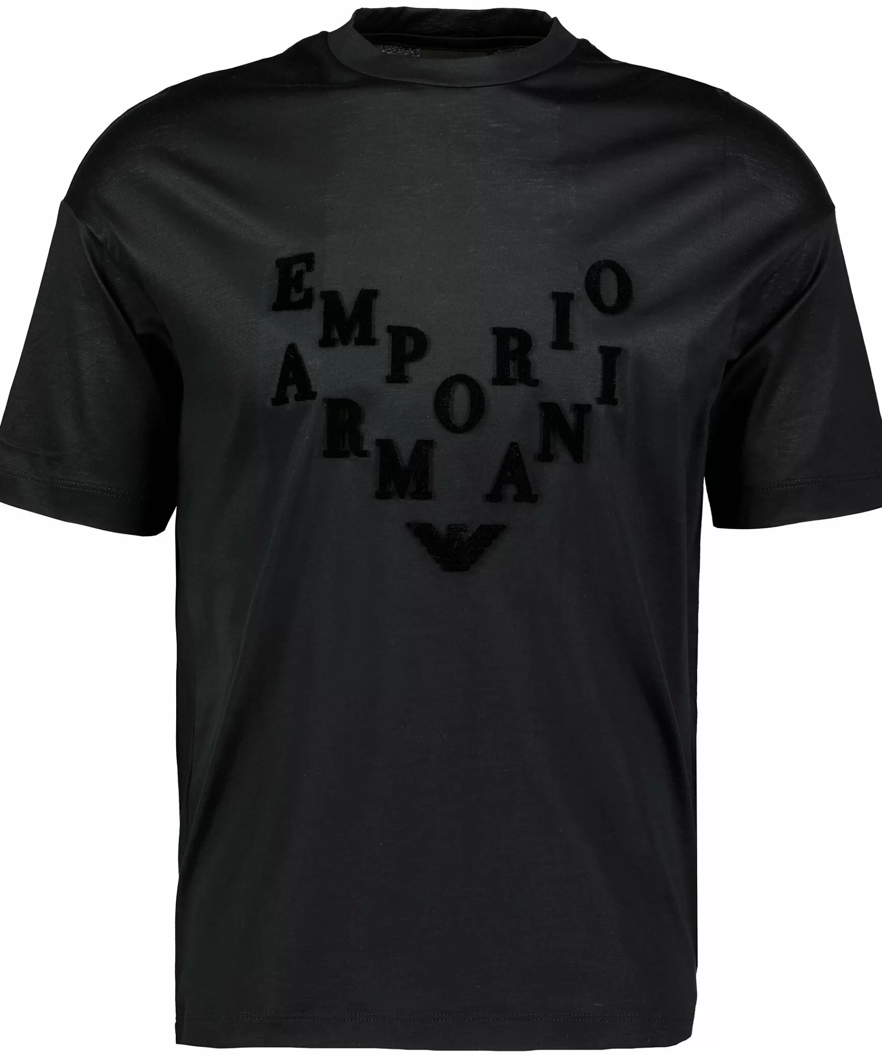 Emporio Armani T-Shirts^Velvet Logo T-Shirt