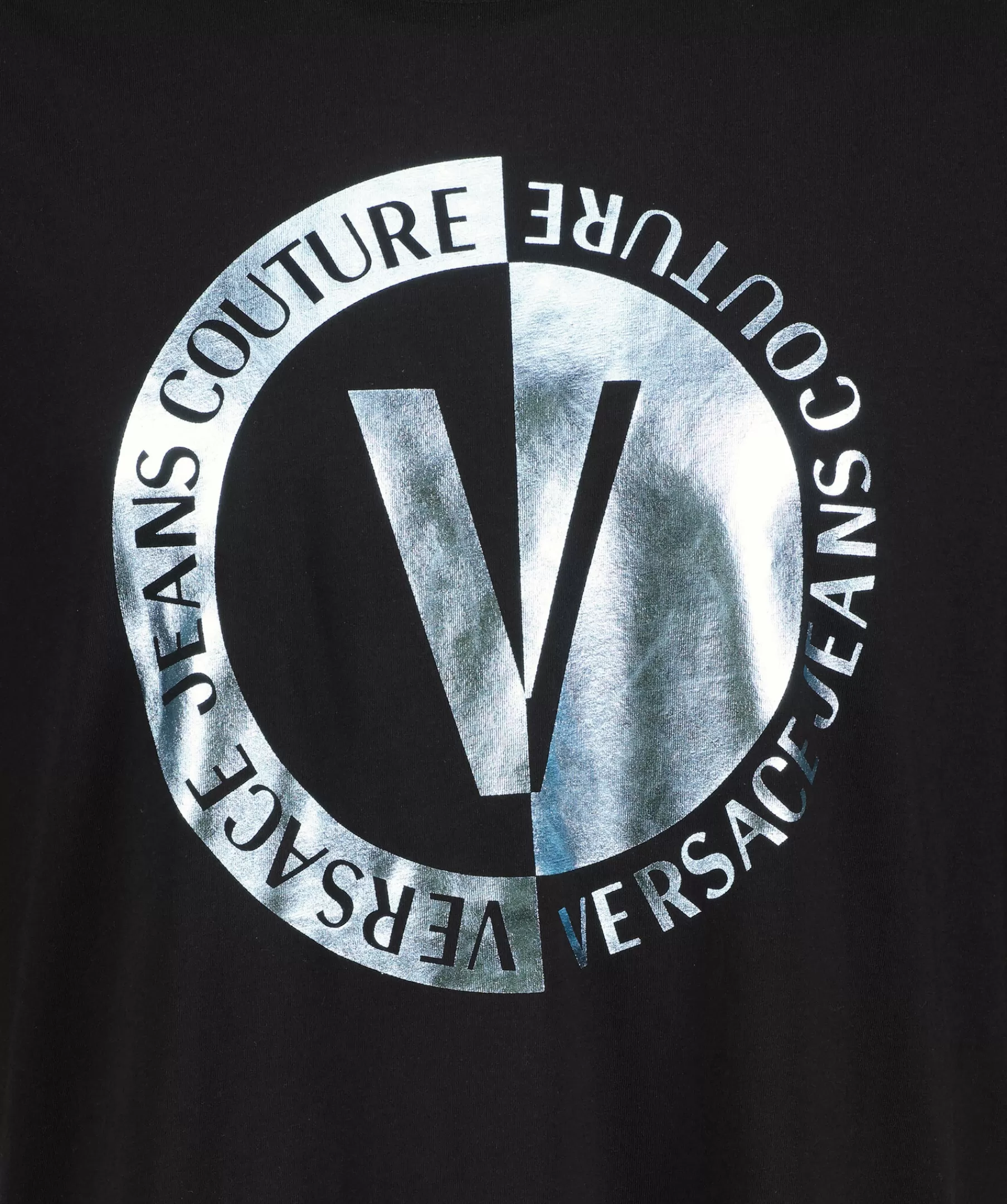 Versace Jeans Couture T-Shirts^Vemblem Foil T-Shirt