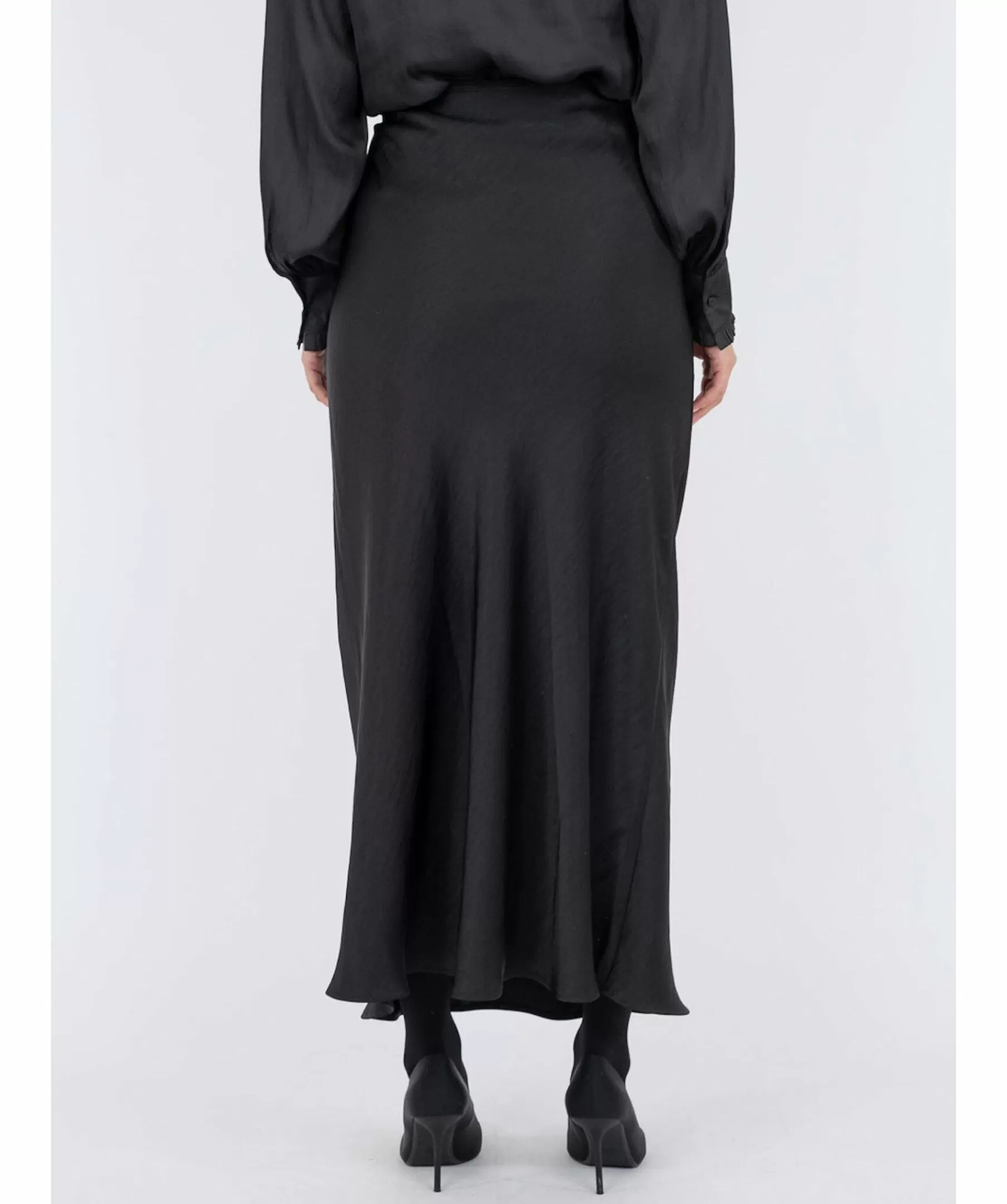 Neo Noir Kjolar^Vicky Sateen Skirt