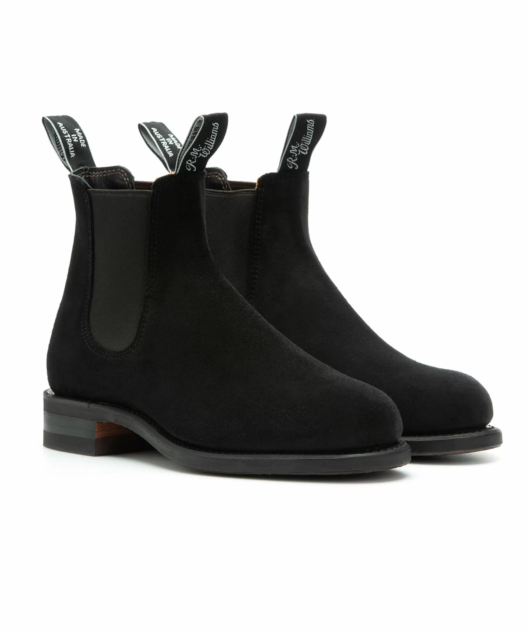 Rm Williams Boots^Wentworth Suede Black