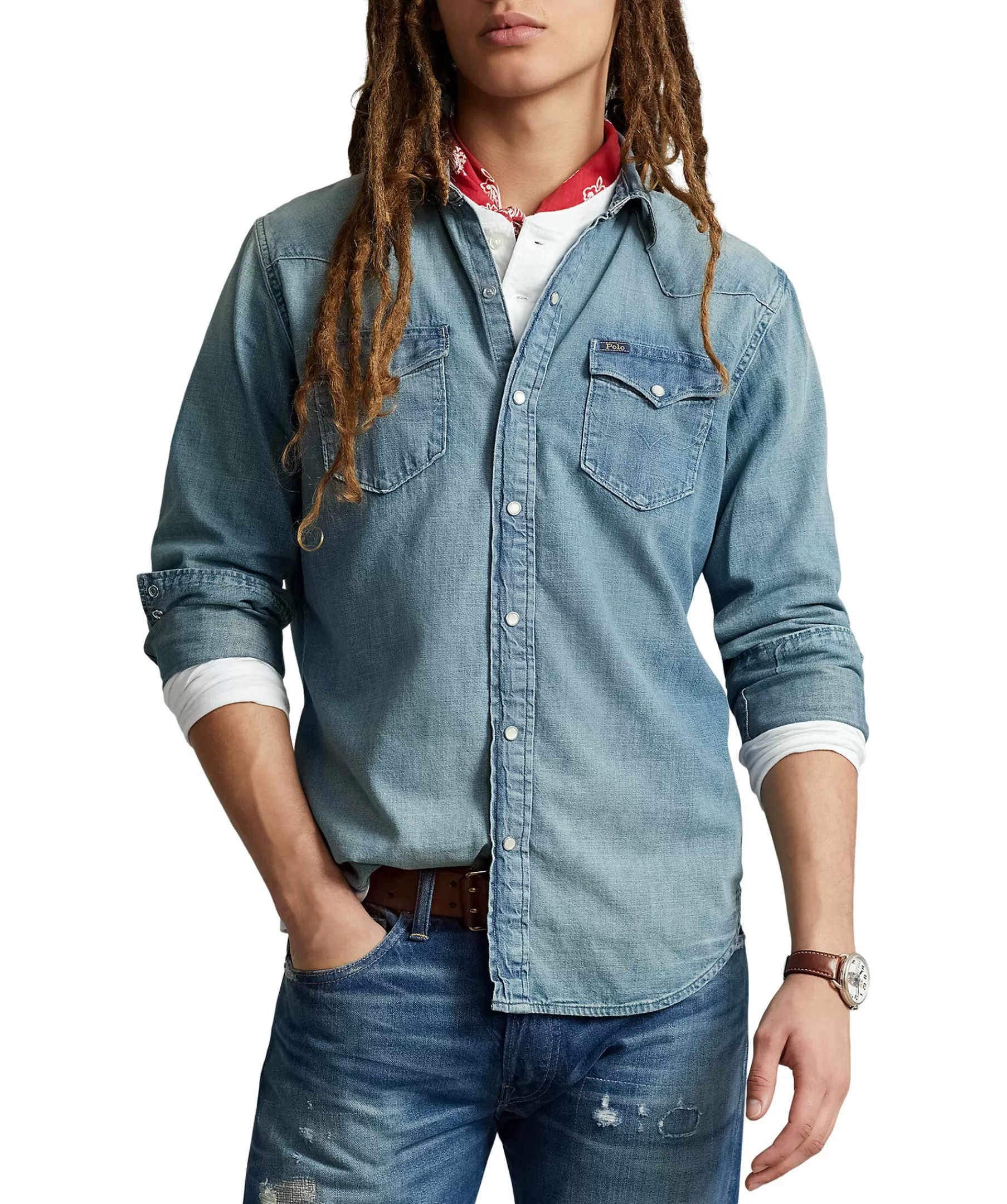 Polo Ralph Lauren Skjortor^Western Denim Shirt